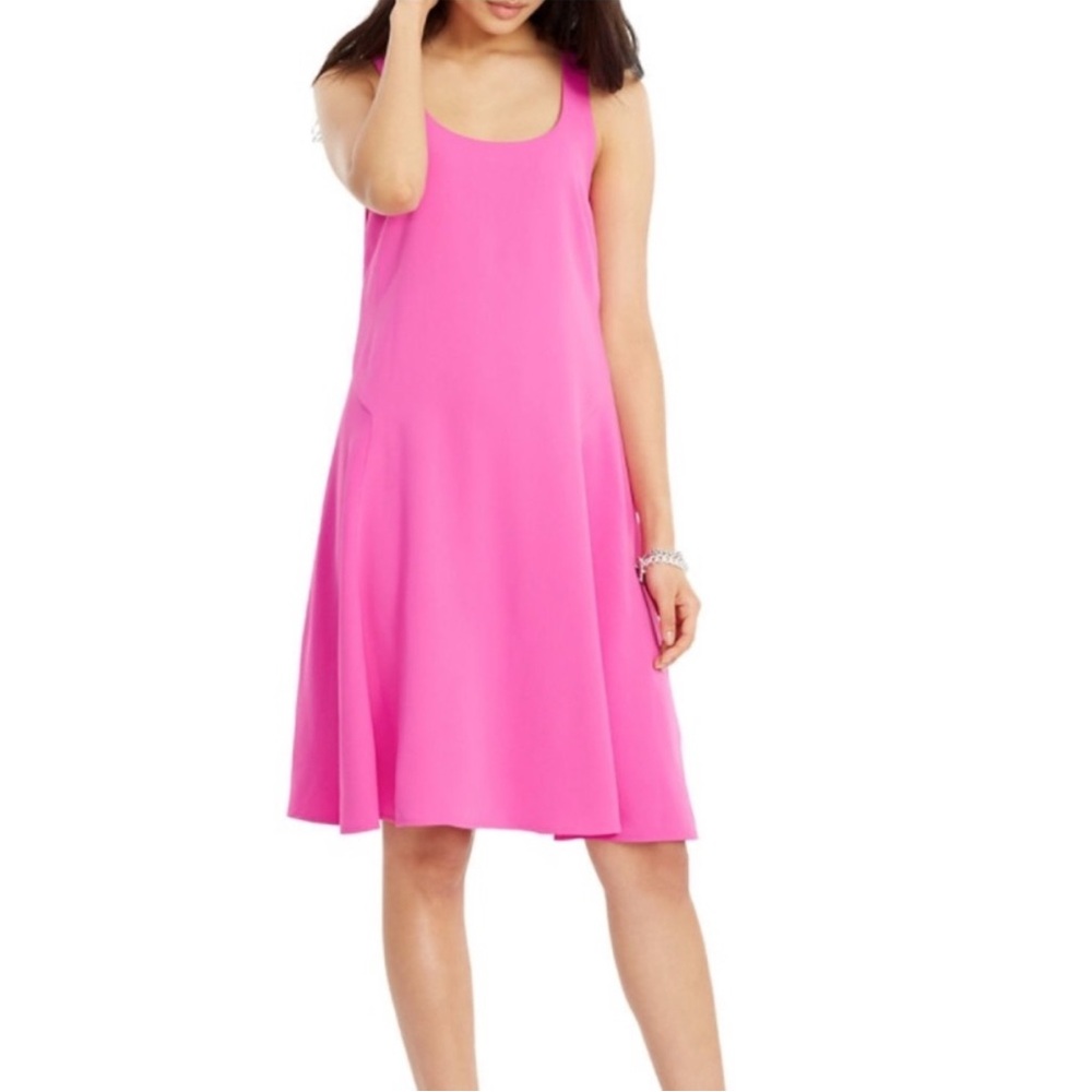 Lauren Ralph Lauren  Fuchsia Sleeveless Dress